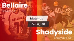 Matchup: Bellaire vs. Shadyside  2017