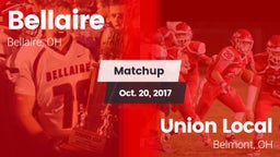 Matchup: Bellaire vs. Union Local  2017