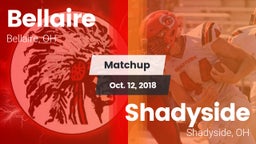 Matchup: Bellaire vs. Shadyside  2018