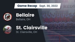 Recap: Bellaire  vs. St. Clairsville  2022