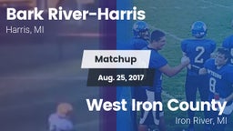 Matchup: Bark River-Harris vs. West Iron County  2017