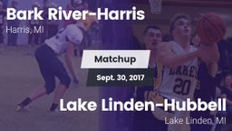 Matchup: Bark River-Harris vs. Lake Linden-Hubbell 2017