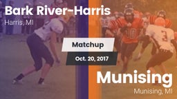 Matchup: Bark River-Harris vs. Munising  2017