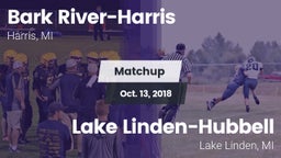 Matchup: Bark River-Harris vs. Lake Linden-Hubbell 2018