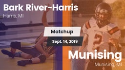Matchup: Bark River-Harris vs. Munising  2019