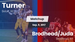 Matchup: Turner vs. Brodhead/Juda  2017
