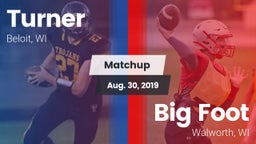 Matchup: Turner vs. Big Foot  2019