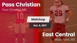 Matchup: Pass Christian vs. East Central  2017