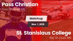 Matchup: Pass Christian vs. St. Stanislaus College 2019