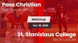 Matchup: Pass Christian vs. St. Stanislaus College 2020