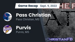 Recap: Pass Christian  vs. Purvis  2022