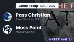 Recap: Pass Christian  vs. Moss Point  2022