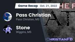Recap: Pass Christian  vs. Stone  2022