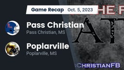 Recap: Pass Christian  vs. Poplarville  2023