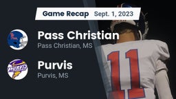 Recap: Pass Christian  vs. Purvis  2023