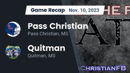 Recap: Pass Christian  vs. Quitman  2023
