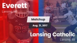 Matchup: Everett vs. Lansing Catholic  2017