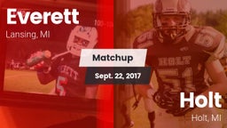 Matchup: Everett vs. Holt  2017