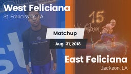 Matchup: West Feliciana vs. East Feliciana  2018