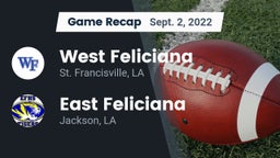 Recap: West Feliciana  vs. East Feliciana  2022