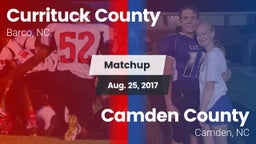 Matchup: Currituck County vs. Camden County  2017