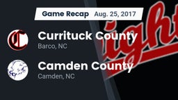 Recap: Currituck County  vs. Camden County  2017