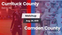 Matchup: Currituck County vs. Camden County  2018