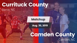 Matchup: Currituck County vs. Camden County  2019