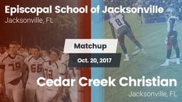 Matchup: Episcopal School of vs. Cedar Creek Christian  2017