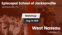 Matchup: Episcopal School of vs. West Nassau  2018