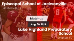Matchup: Episcopal School of vs. Lake Highland Preparatory School 2019
