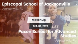 Matchup: Episcopal School of vs. Paxon School for Advanced Studies 2020