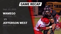 Recap: Wamego  vs. Jefferson West  2015