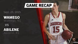 Recap: Wamego  vs. Abilene  2015