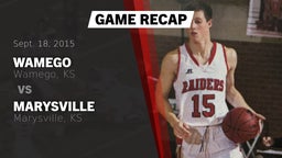 Recap: Wamego  vs. Marysville  2015