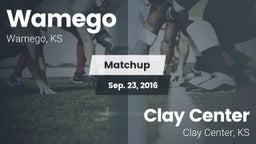 Matchup: Wamego vs. Clay Center  2016