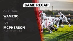 Recap: Wamego  vs. McPherson  2016