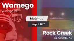 Matchup: Wamego vs. Rock Creek  2017