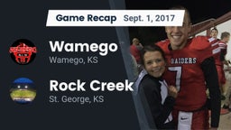 Recap: Wamego  vs. Rock Creek  2017
