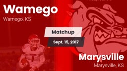 Matchup: Wamego vs. Marysville  2017