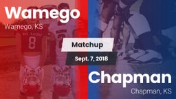 Matchup: Wamego vs. Chapman  2018