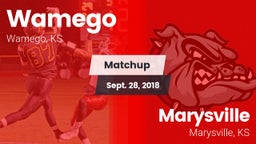 Matchup: Wamego vs. Marysville  2018