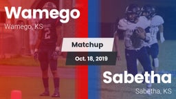 Matchup: Wamego vs. Sabetha  2019