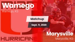 Matchup: Wamego vs. Marysville  2020