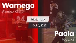 Matchup: Wamego vs. Paola  2020