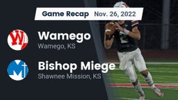 Recap: Wamego  vs. Bishop Miege  2022