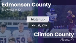 Matchup: Edmonson County vs. Clinton County  2019