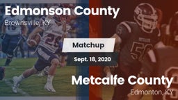 Matchup: Edmonson County vs. Metcalfe County  2020
