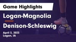Logan-Magnolia  vs Denison-Schleswig  Game Highlights - April 3, 2023