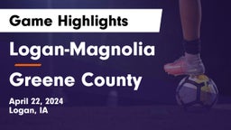 Logan-Magnolia  vs Greene County  Game Highlights - April 22, 2024